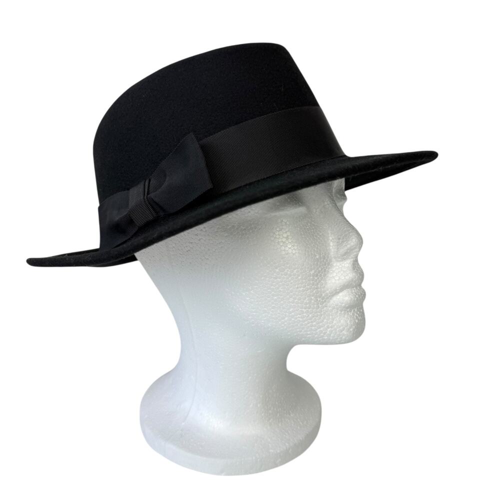 Vintage Street Smart by Betmar Fedora Hat 100% Wool Felt Women's Made in USA
